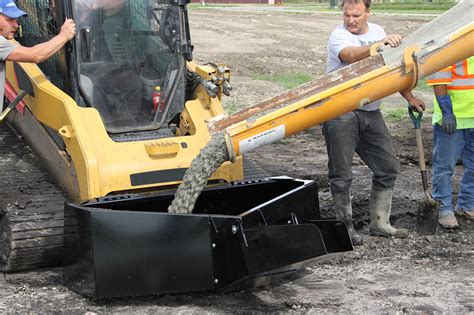 skid steer concrete bucket for sale|landy skid steer attachments.